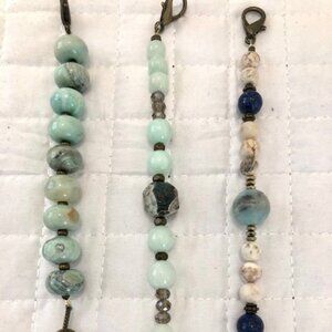 Chunky Bead Bracelets & Coordinating Earrings BUNDLE - Cindy French Scooples